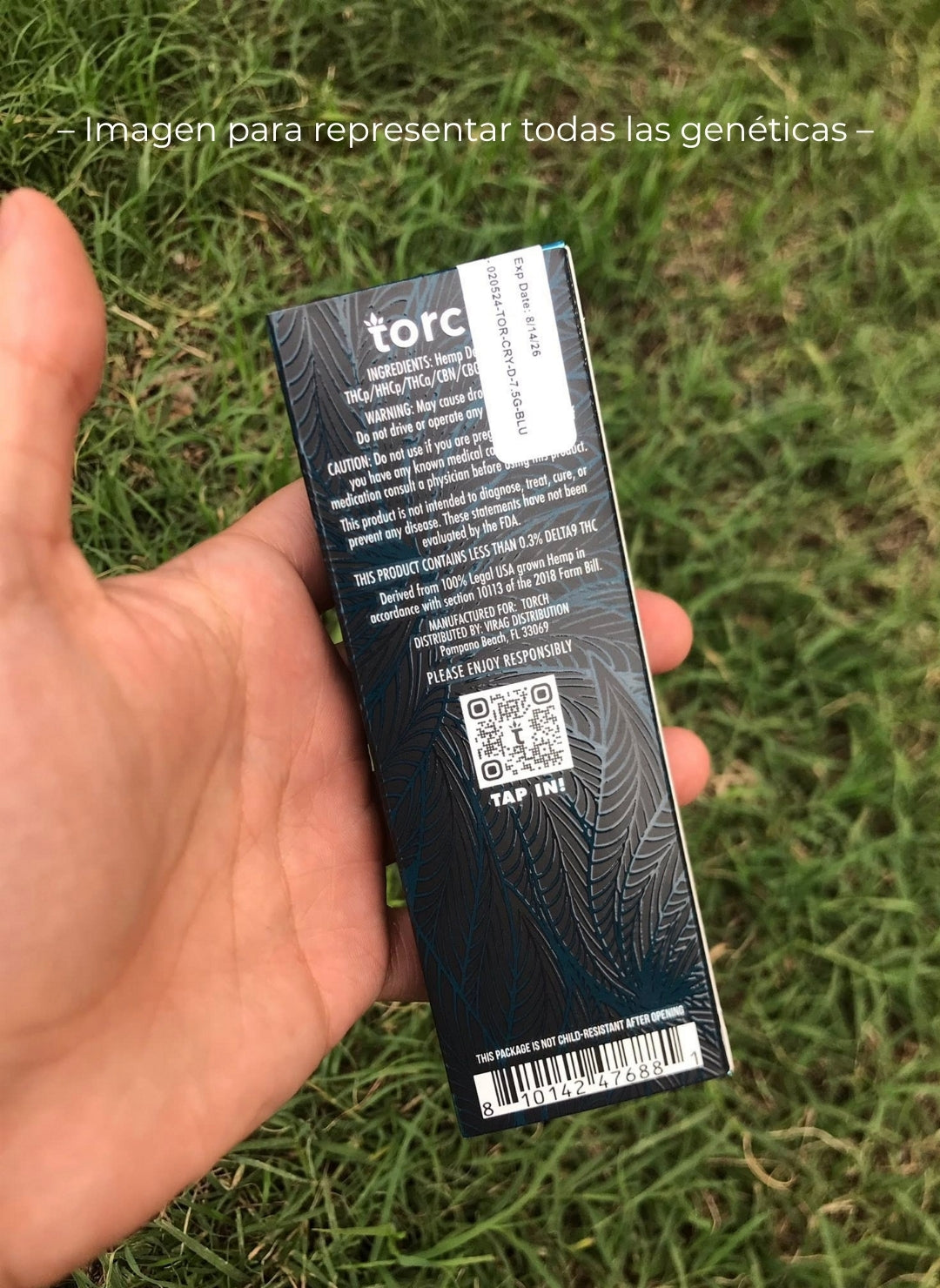 Torch Cryo 7.5ml - Banana Haze | Concentración y Risas